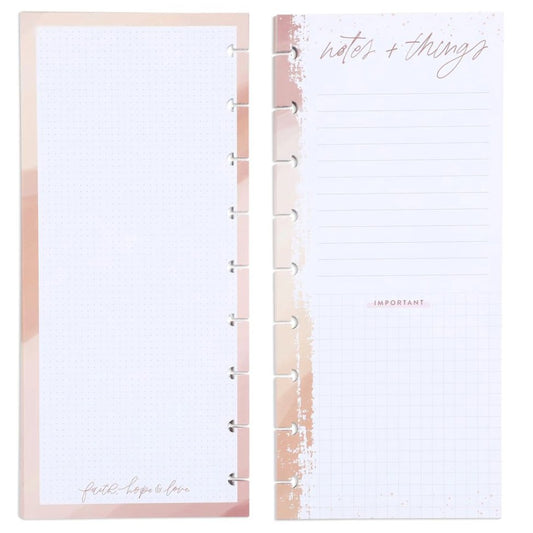 The Happy Planner Notes & Things Skinny Classic Filler Paper