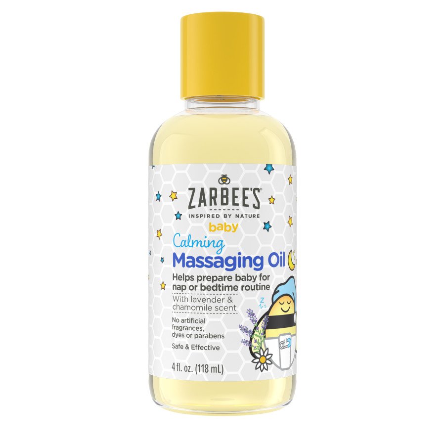 Zarbee's Baby Calming Massage Oil - Lavender & Chamomile