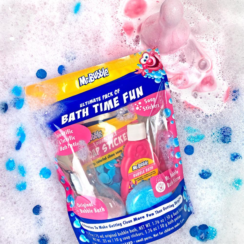 Mr. Bubble Bath-Time Play Pack