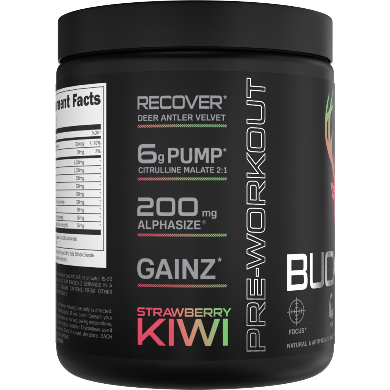 Bucked Up Pre-Workout - Strawberry Kiwi
