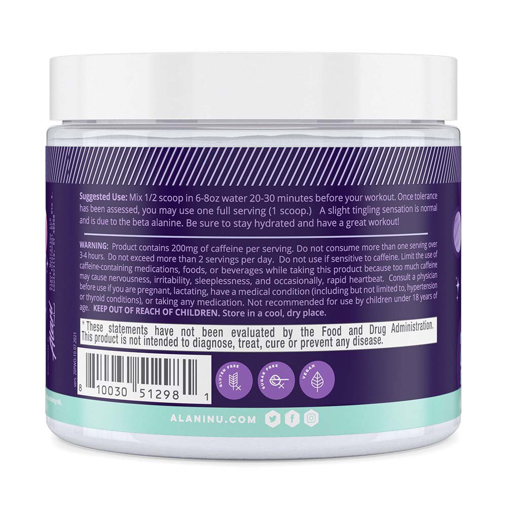 Alani Nu Pre-Workout Supplement - Cosmic Stardust