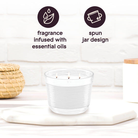 Glade Sheer Vanilla Embrace 3 Wick Candle
