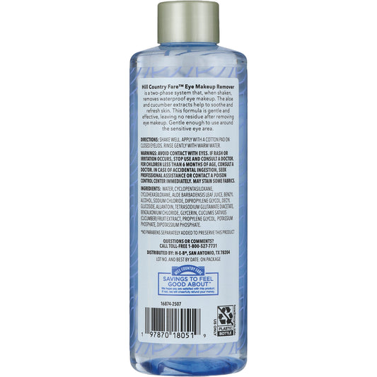Hill Country Fare Waterproof Eye Makeup Remover