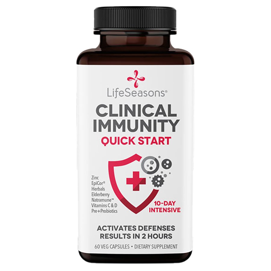 LifeSeasons Clinical Immunity Quick-Start Veg Capsules