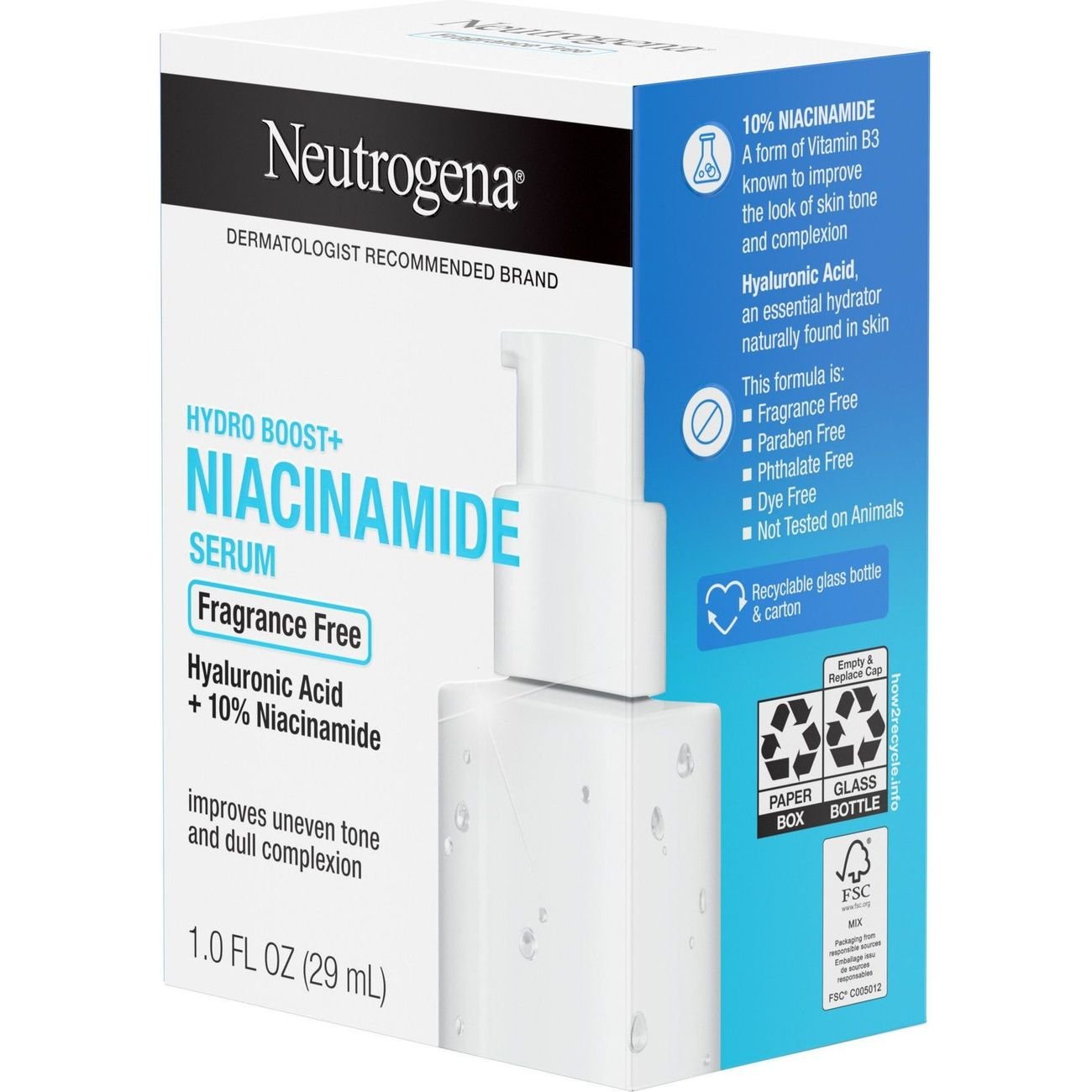 Neutrogena Hydro Boost+ Niacinamide Face Serum
