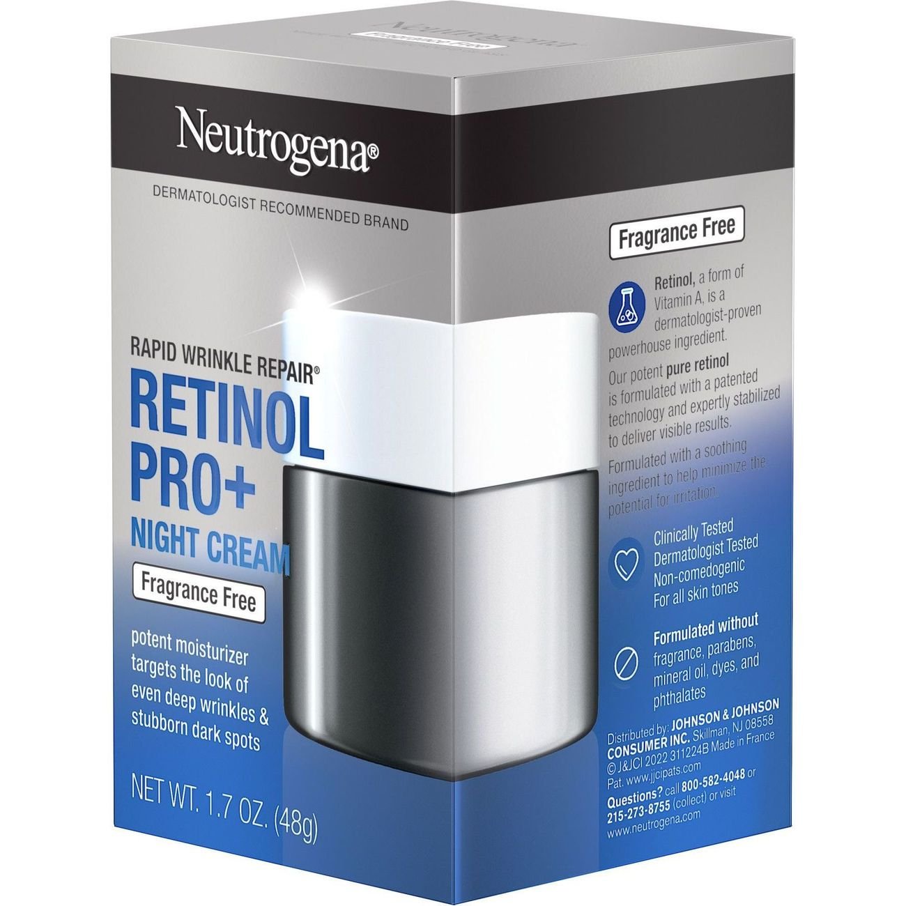 Neutrogena Rapid Wrinkle Repair Retinol Pro+ Night Cream