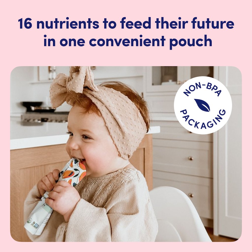 Cerebelly Organic Baby Puree Pouch - Butternut Squash & Chicken Broth with Thyme