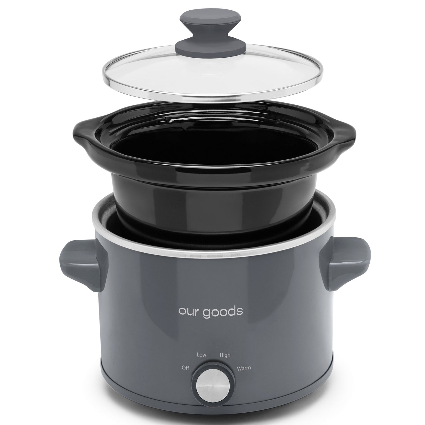 our goods Slow Cooker - Pebble Gray