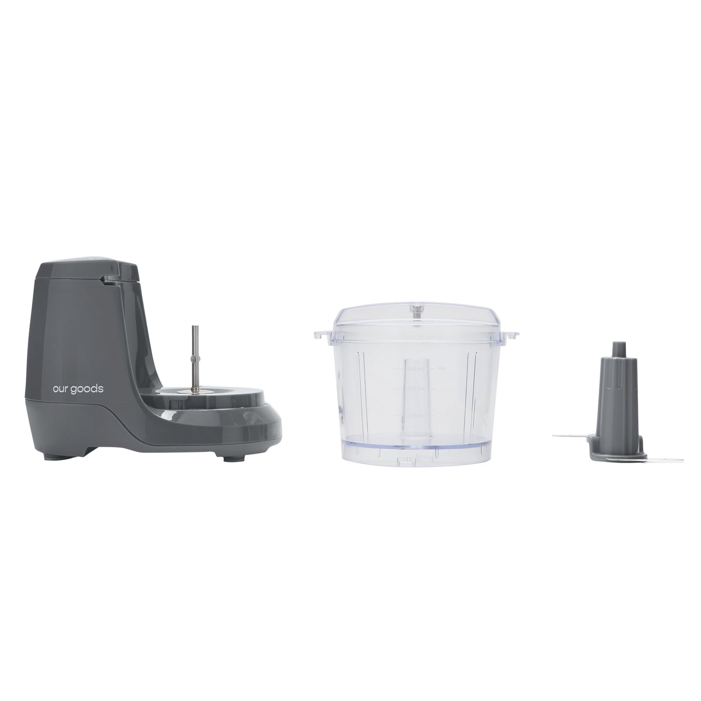 our goods Mini Chopper - Pebble Gray