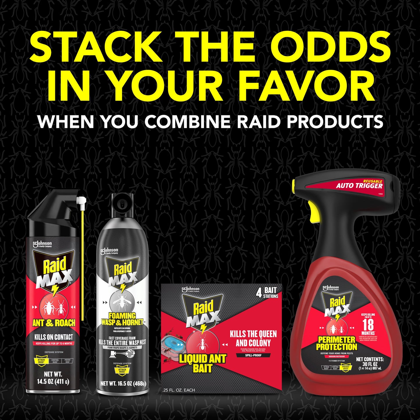 Raid MAX Liquid Ant Baits
