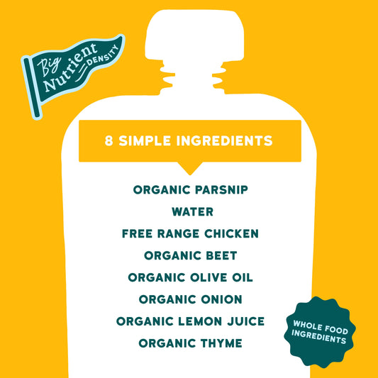 Serenity Kids Baby Food Pouch - Free Range Chicken And Thyme