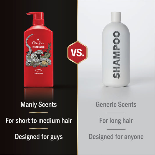 Old Spice 2 in 1 Shampoo Conditioner - MambaKing