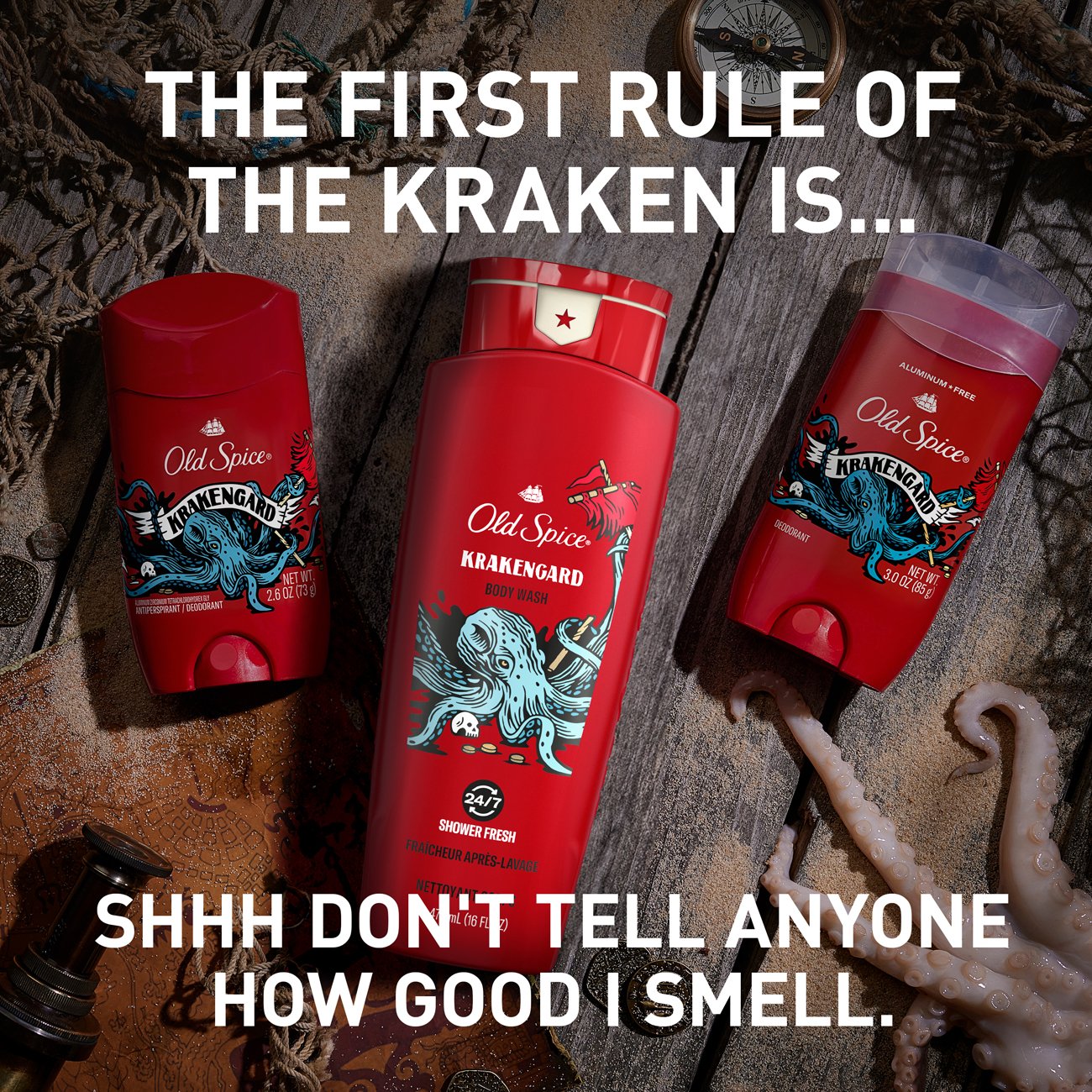 Old Spice Body Wash for Men - Krakengard