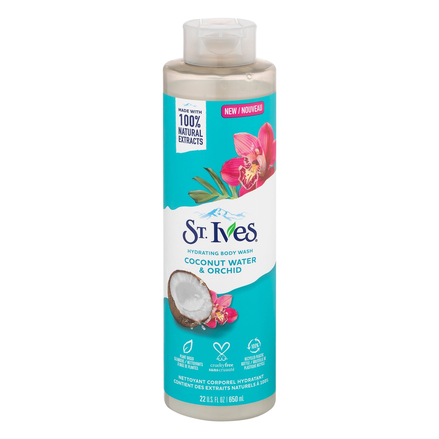 St. Ives Hydrating Body Wash - Coconut Water & Orchid