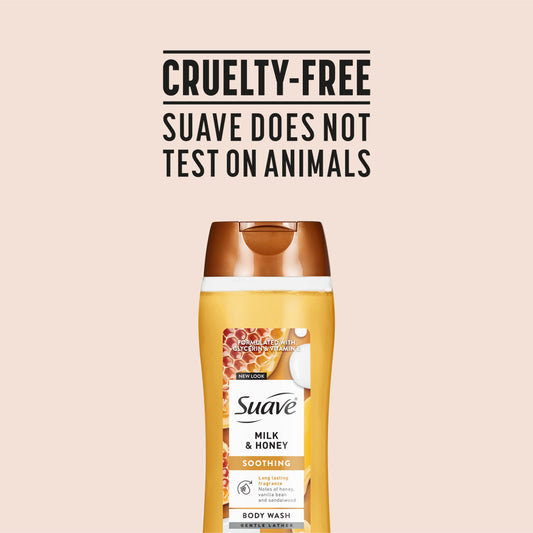 Suave Soothing Body Wash - Milk & Honey