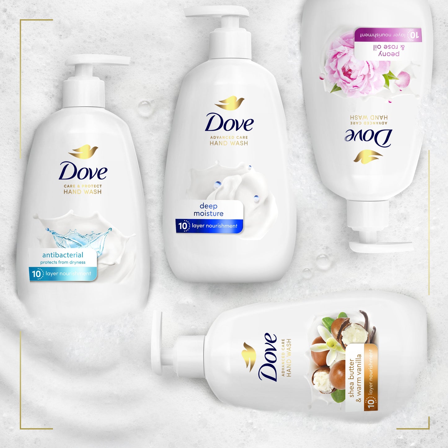Dove Care & Protect Antibacterial Hand Wash
