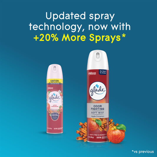 Glade Air Freshener Room Spray - Apple Cinnamon