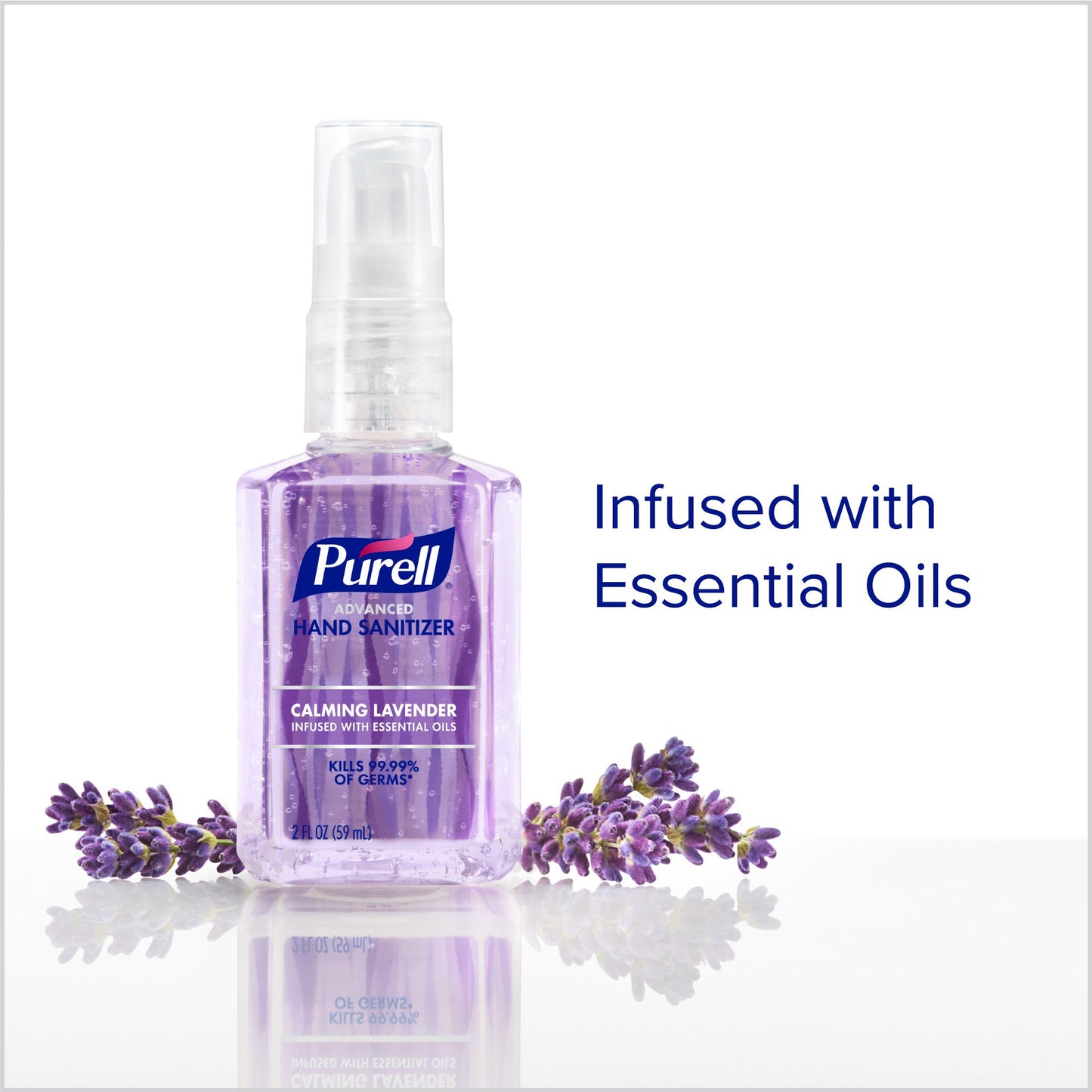 Purell Travel Size Advanced Hand Sanitizer - Calming Lavender Gel