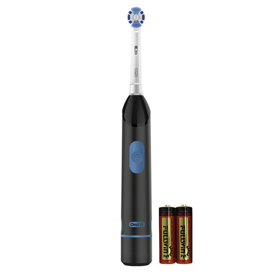 Oral-B Revolution Battery Toothbrush with Brush Head - Black
