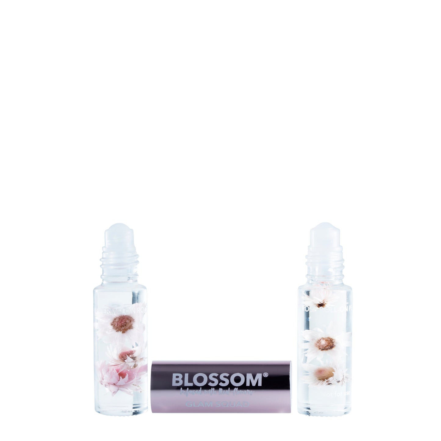 Blossom Glam Squad Roll-On Lip Gloss & Perfume Oil - Watermelon & Rose