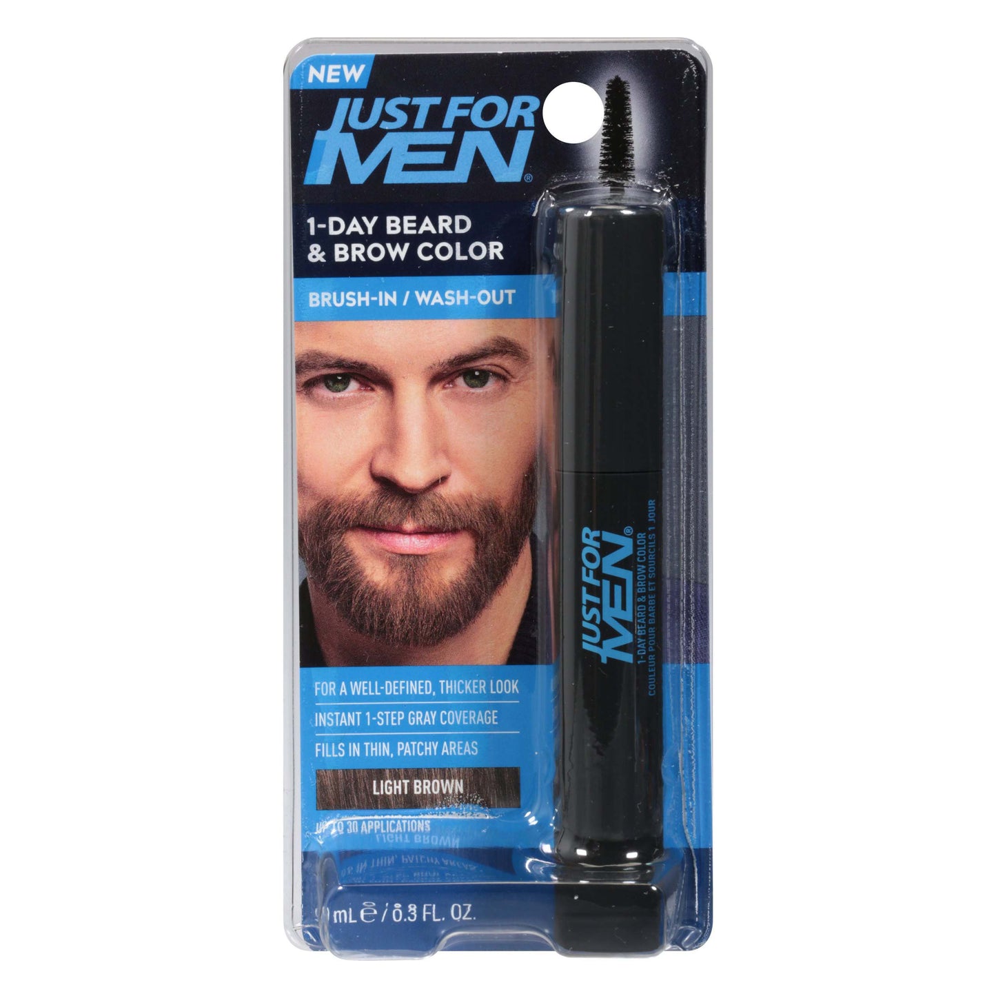 Just For Men 1-Day Beard & Brow Color - Light Brown