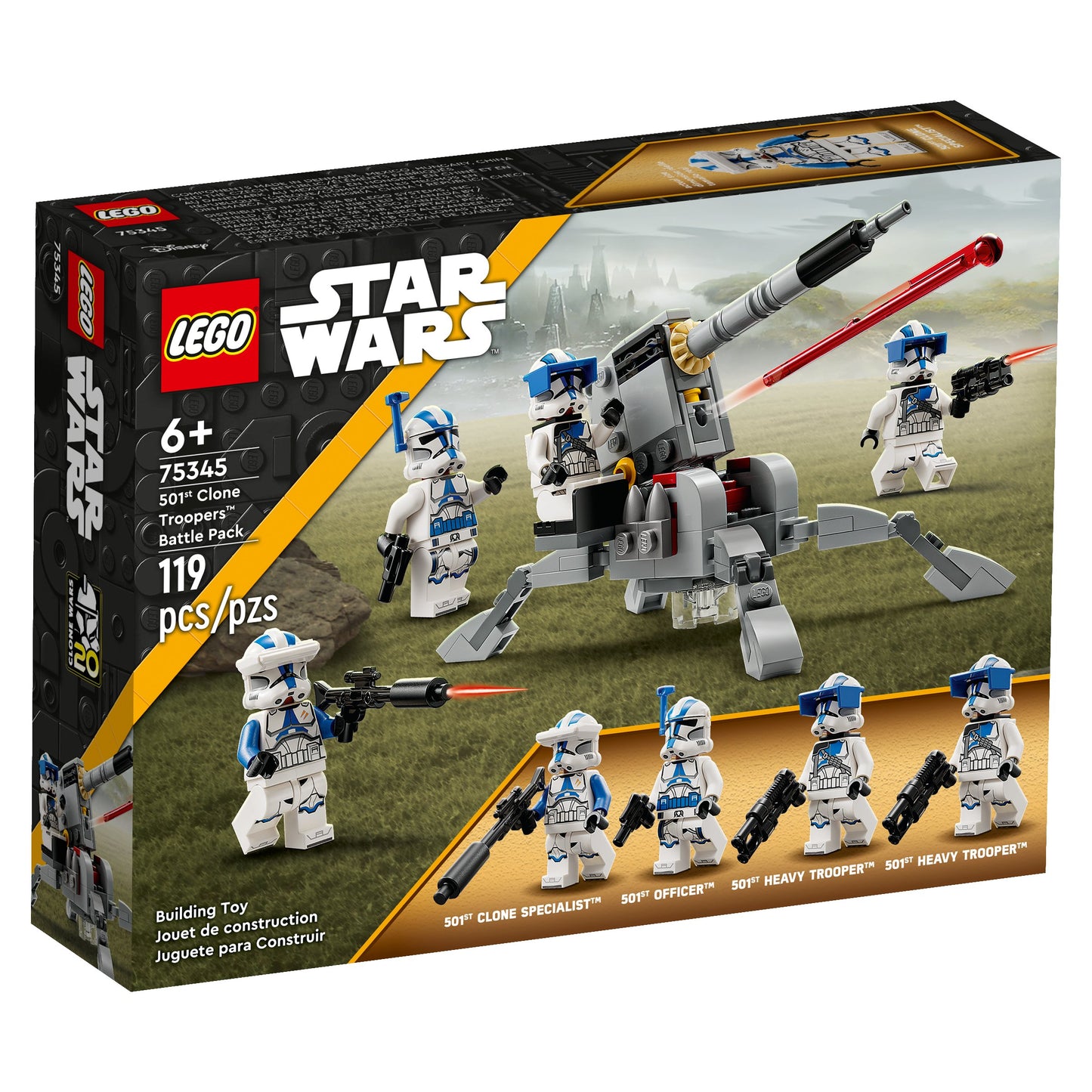 LEGO Star Wars 501st Clone Troopers Battle Pack Set
