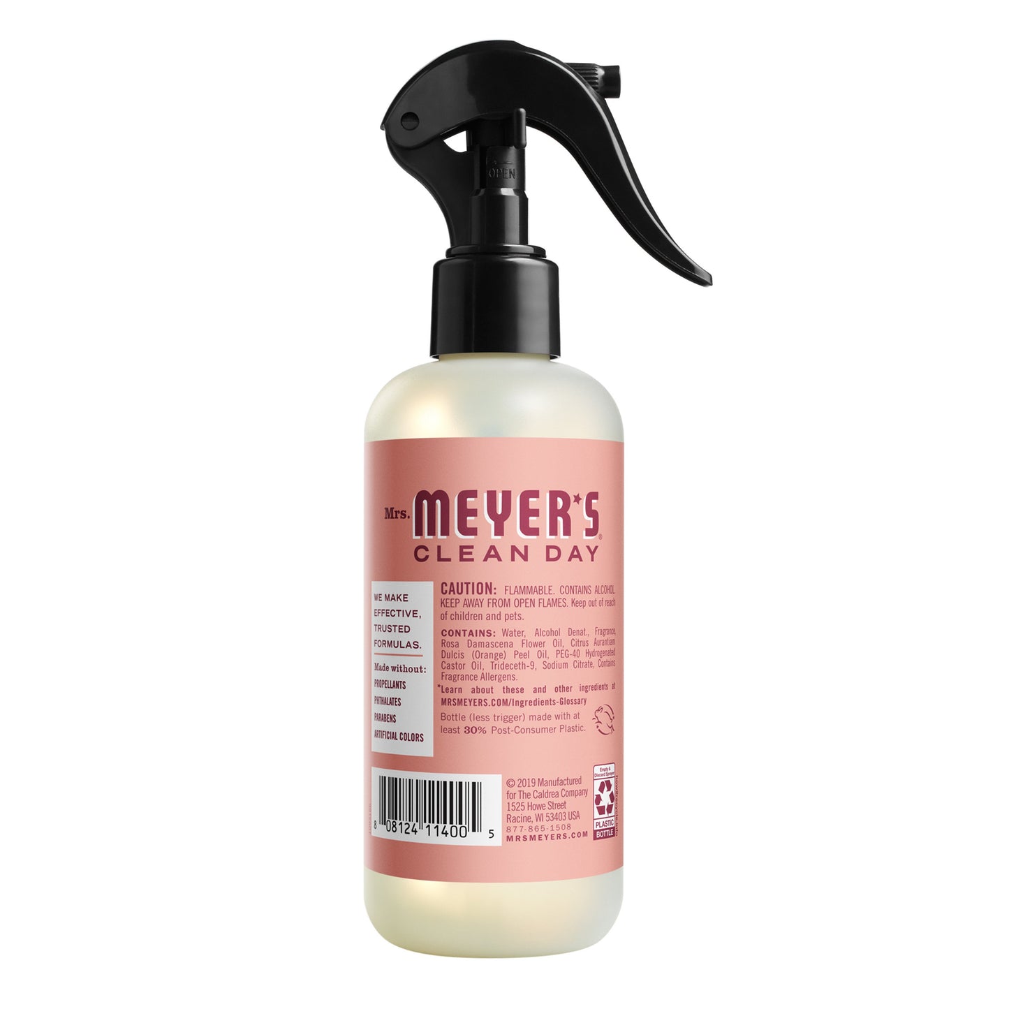 Mrs. Meyer's Clean Day Rose Room Freshener Spray