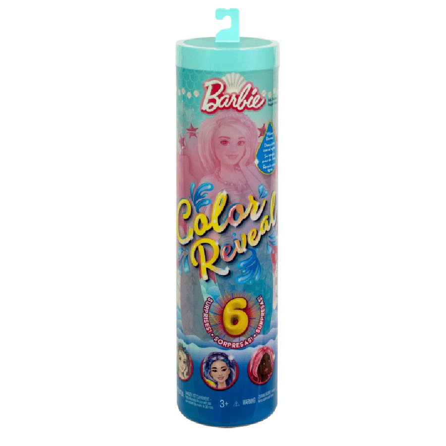 Barbie Color Reveal Mermaid Series Surprise Doll