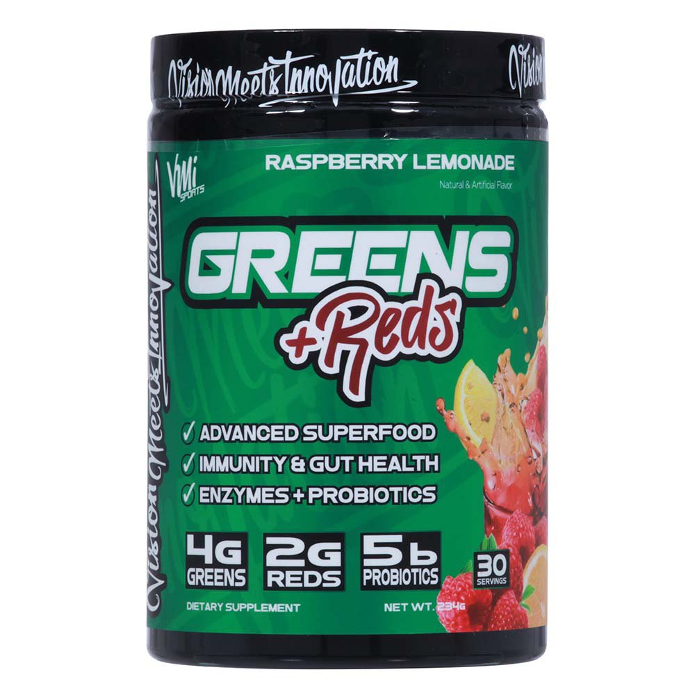 VMI Sports Greens + Reds Powder - Raspberry Lemonade