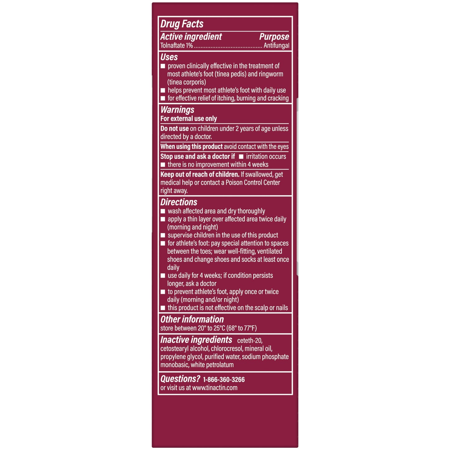Tinactin Antifungal Cream
