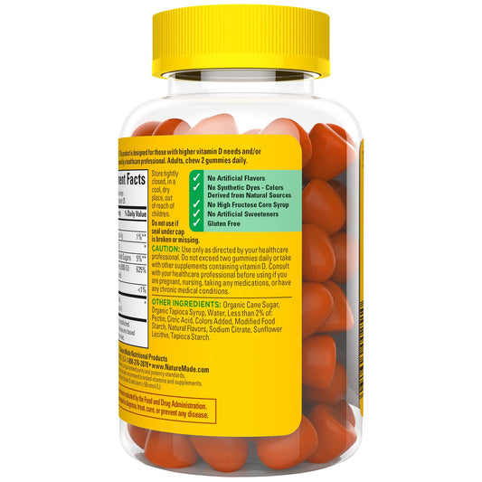 Nature Made Vitamin D3 + K2 Gummies
