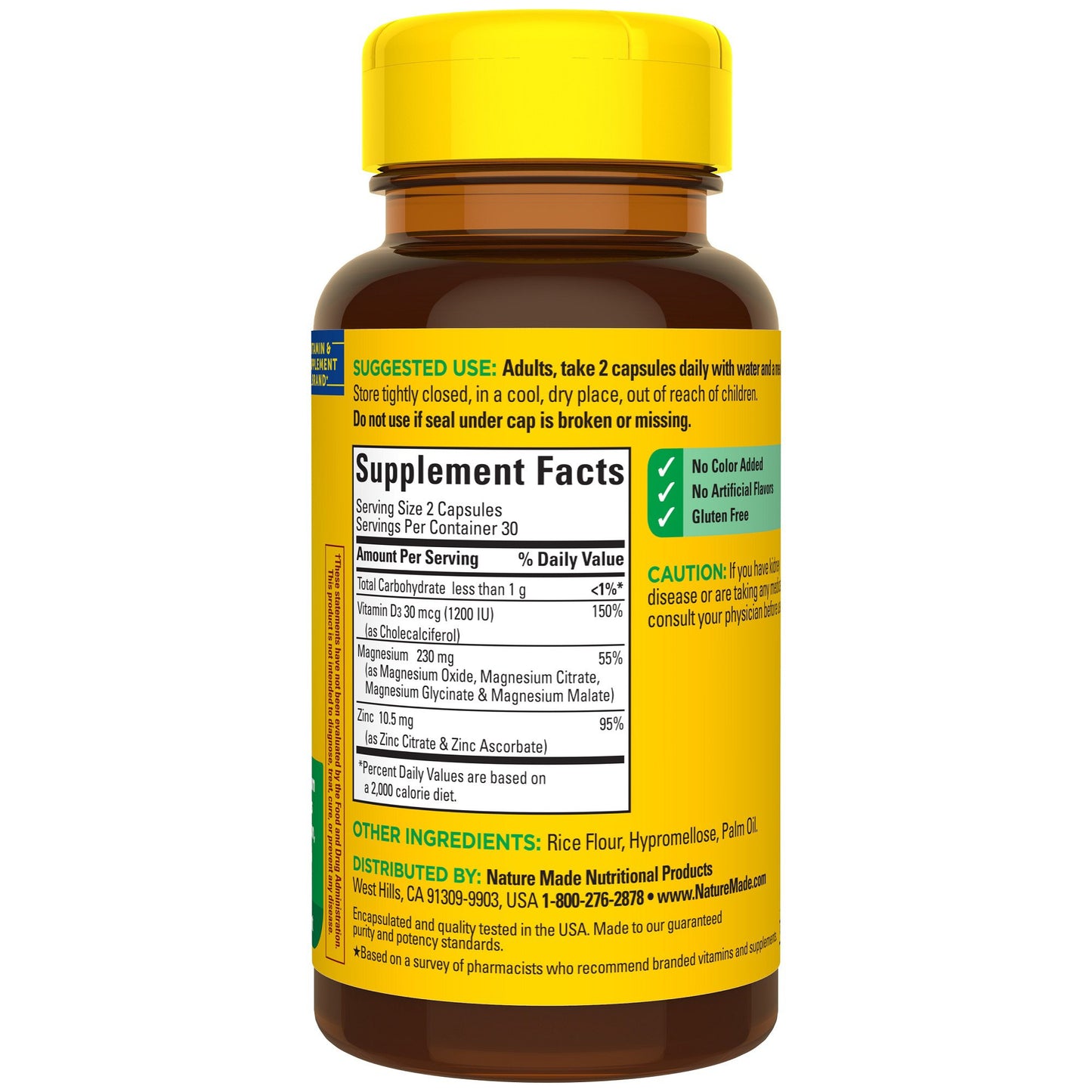 Nature Made Magnesium Complex Capsules
