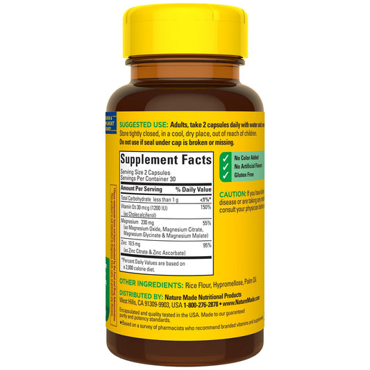 Nature Made Magnesium Complex Capsules