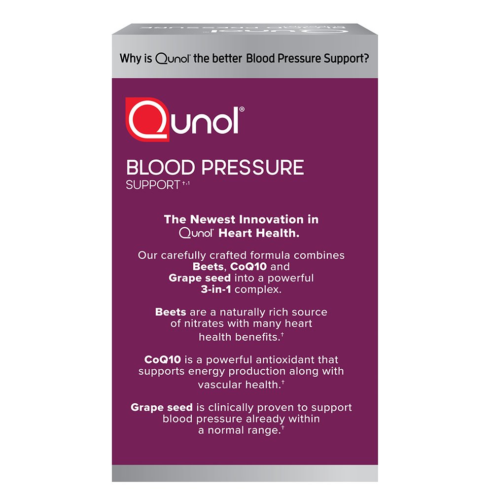 Qunol Blood Pressure Support Capsules