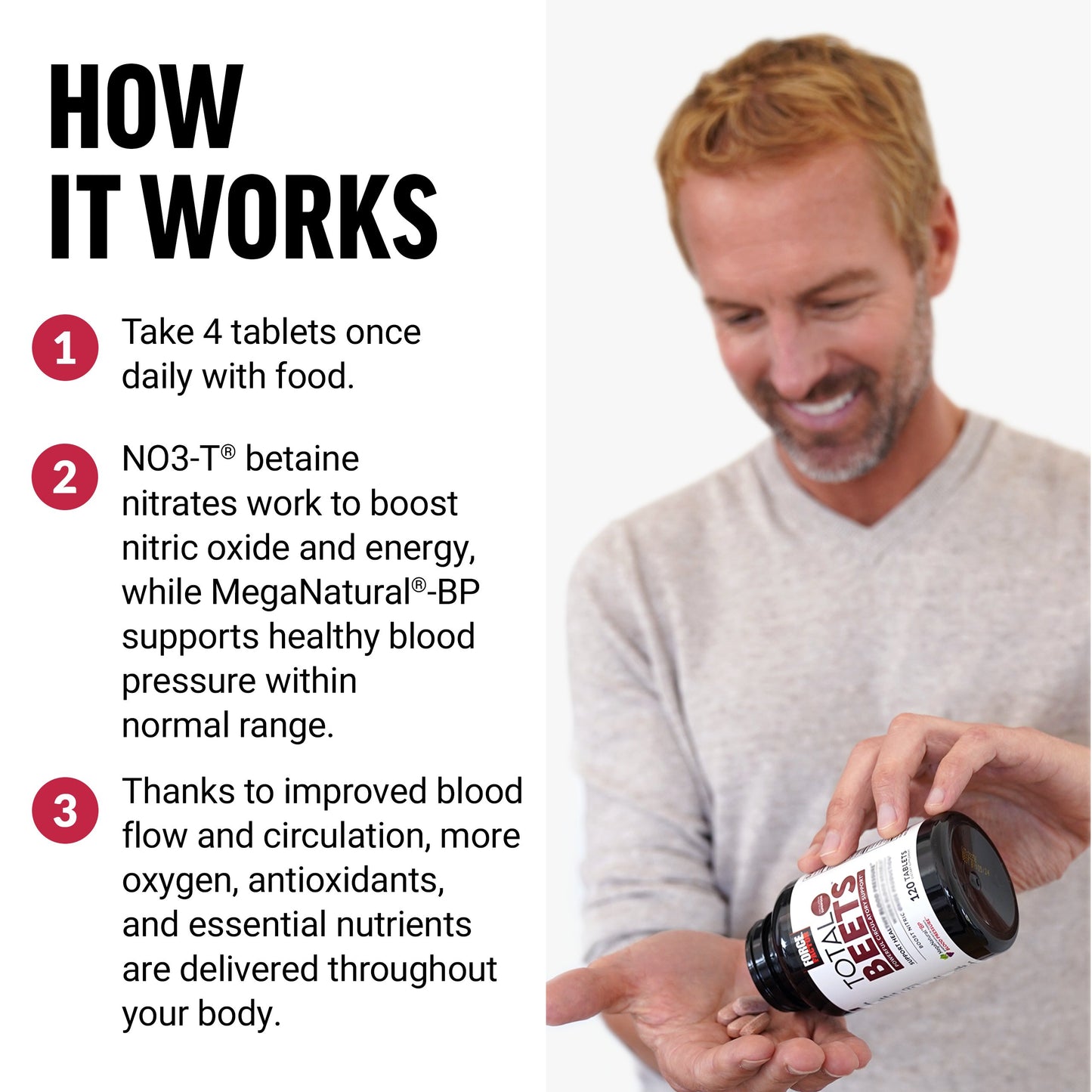 Force Factor Total Beets Tablets