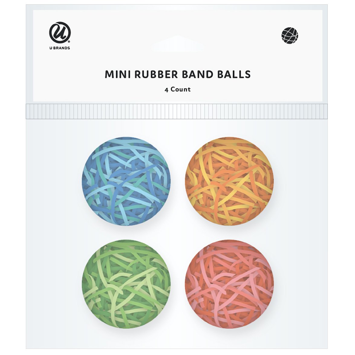 U Brands Mini Rubber Band Balls