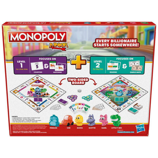 Monopoly Junior 2-in-1 Board Game
