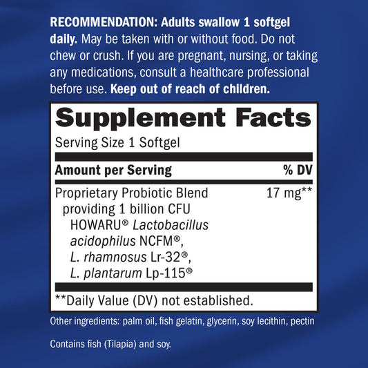 Nature's Way Women's Probiotic Pearls Softgels