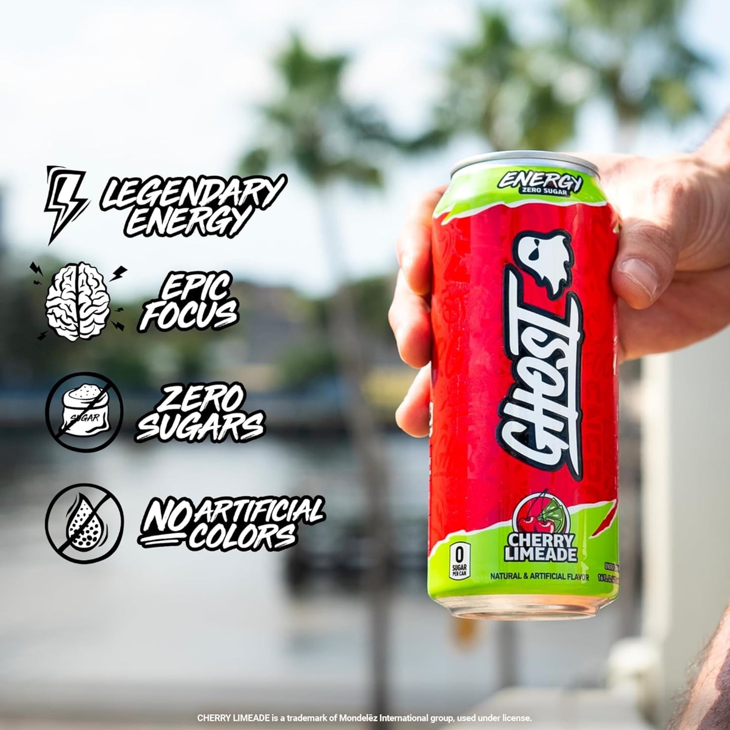Ghost Zero Sugar Cherry Limeade Energy Drink