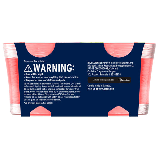 Glade 2 in 1 Berry Splash & Watermelon Candles