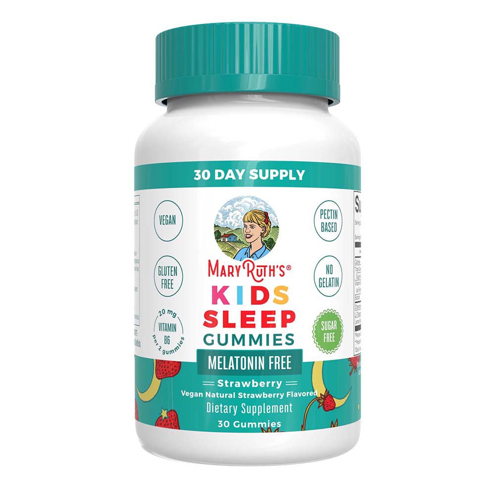 Mary Ruth's Kids' Melatonin-Free Sleep Gummies - Strawberry
