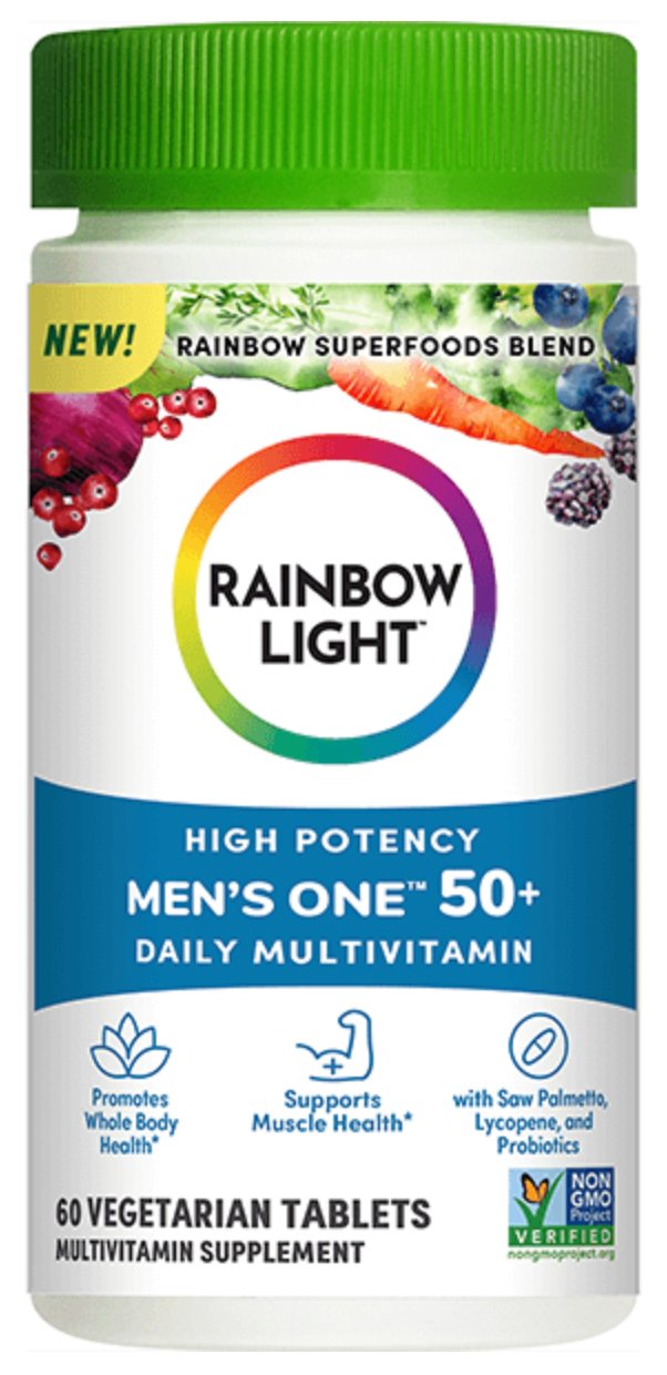 Rainbow Light Men's One 50+ Daily Multivitamin