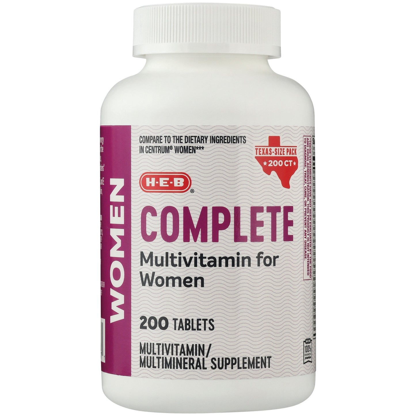 H-E-B Complete Multivitamin for Women Texas-Size Pack
