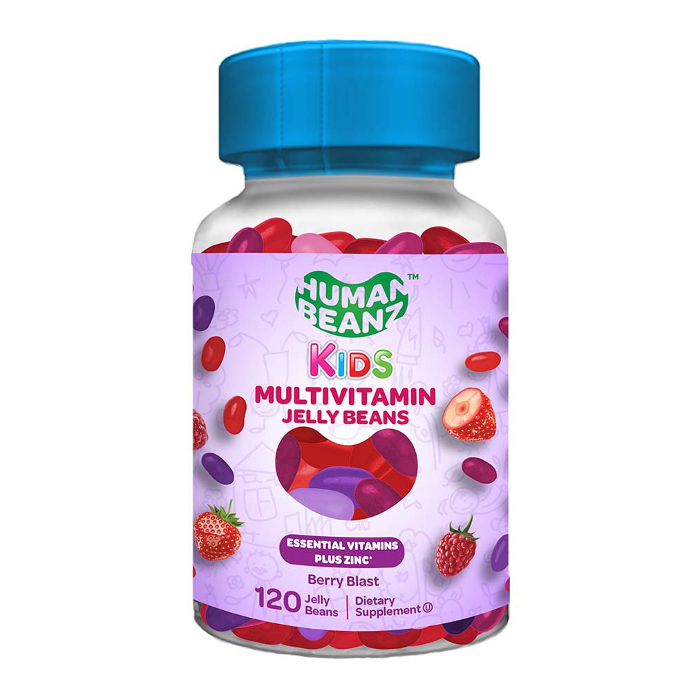 Human Beanz Kids Multivitamin Jelly Beans - Berry Blast