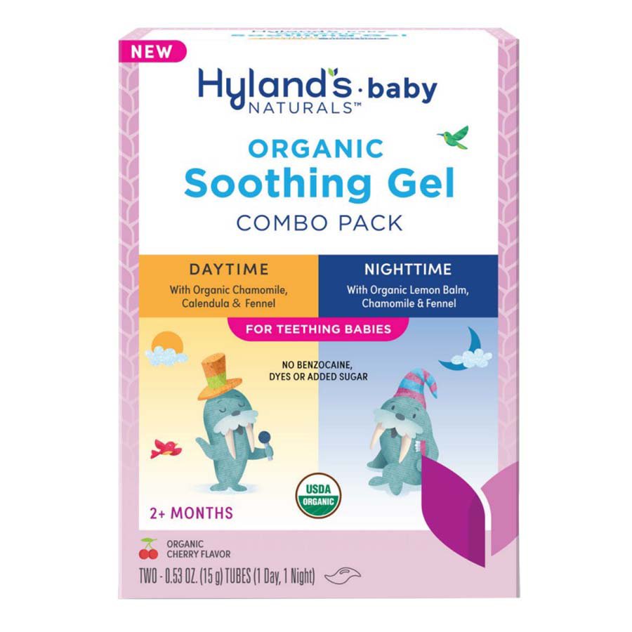Hyland's Baby Naturals Organic Soothing Gel Combo Pack - Cherry