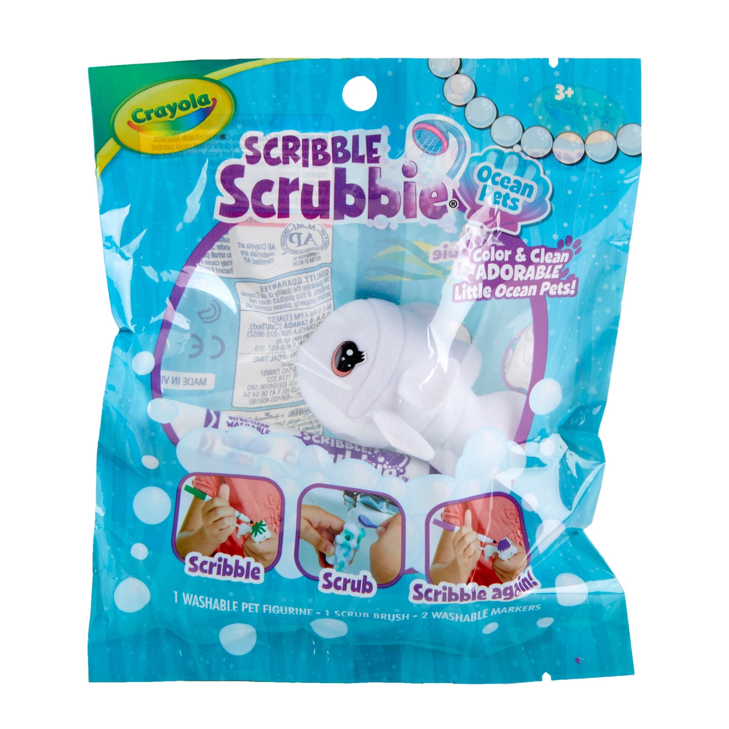 Crayola Scribble Scrubbie Ocean Pets