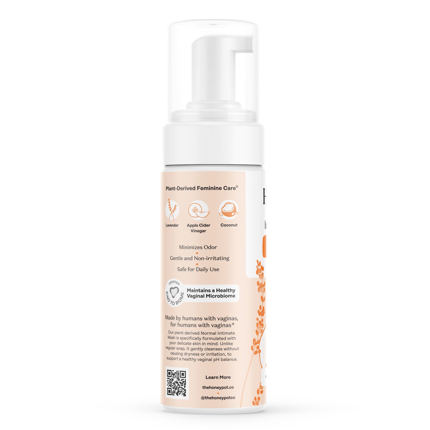 The Honey Pot Intimate Foaming Wash - Normal