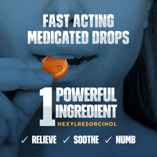 Mucinex InstaSoothe™ Sore Throat + Soothing Comfort - Honey & Echinacea