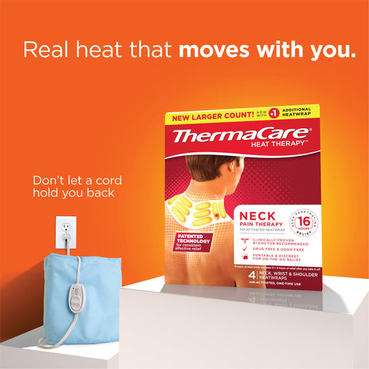 ThermaCare Neck Pain Therapy Heatwraps