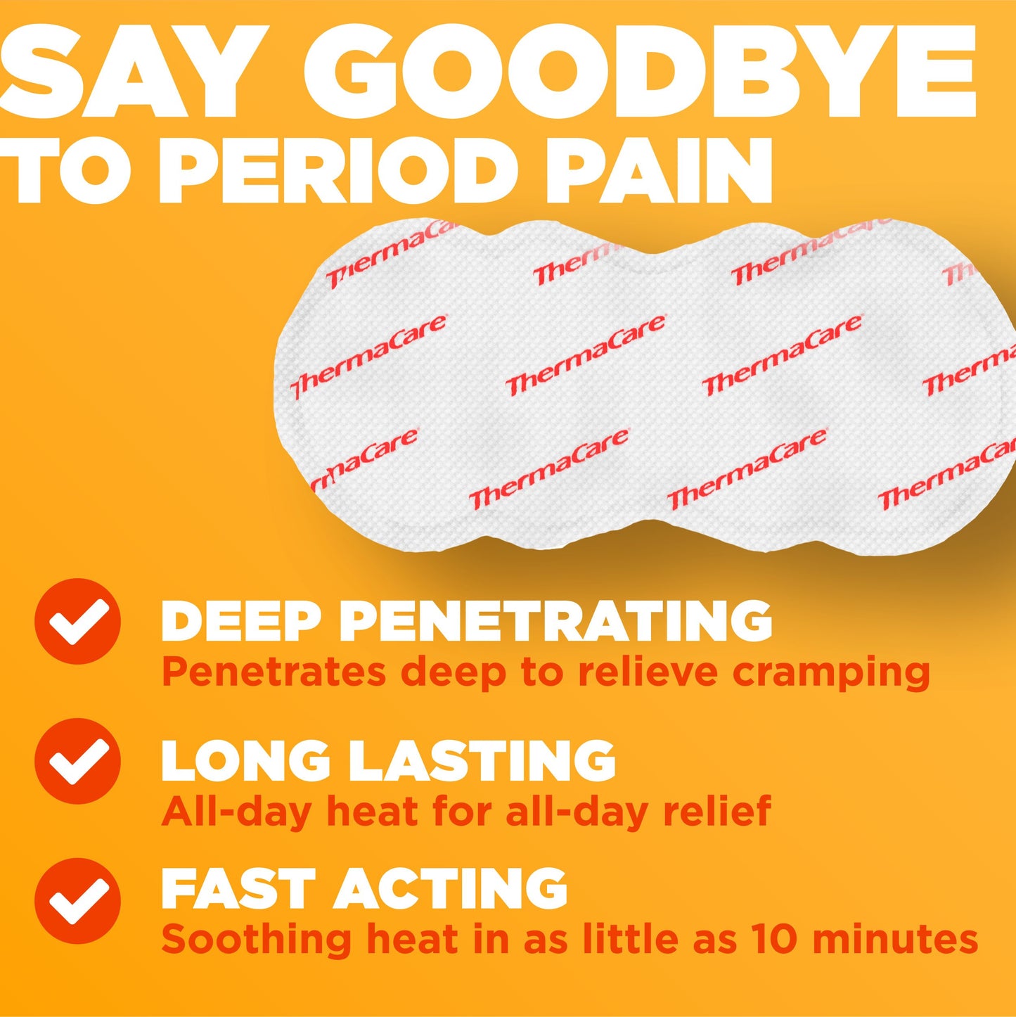 ThermaCare Menstrual Pain Therapy Heatwrap